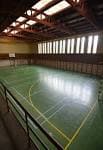 Interior del pabellón deportivo del IES Luís Seoane