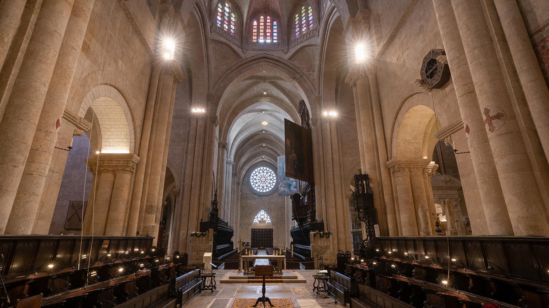 Tarragona Cathedral. A two-thousand-year-old temple