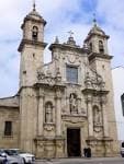 Vista frontal de la Iglesia de San Jorge en A Coruña