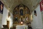 Interior del altar mayor de la Iglesia de San Cristóbal de Candeán