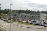 Vista panorámica de la Facultade de Ciencias da Educación e do Deporte y su entorno