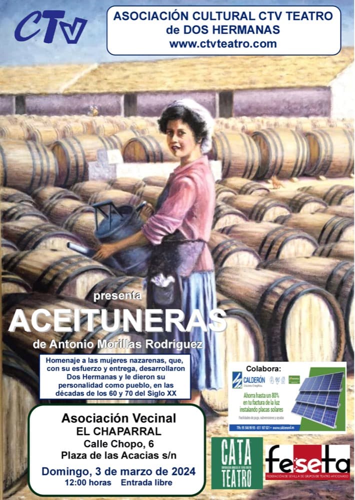 Teatro: Aceituneras - doshermanas.com