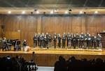 Coro del Conservatorio de Ourense actuando en el auditorio principal
