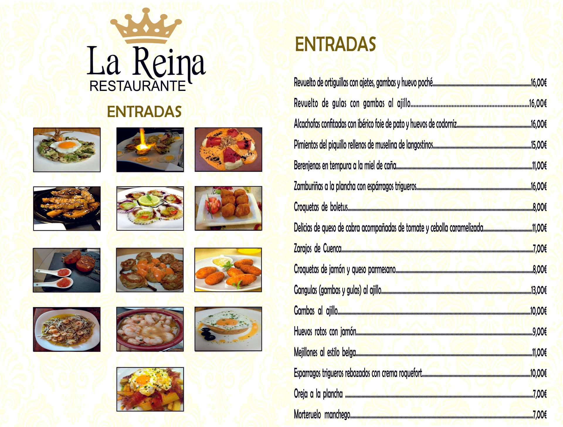 La Reina: cocina casera en Aranjuez