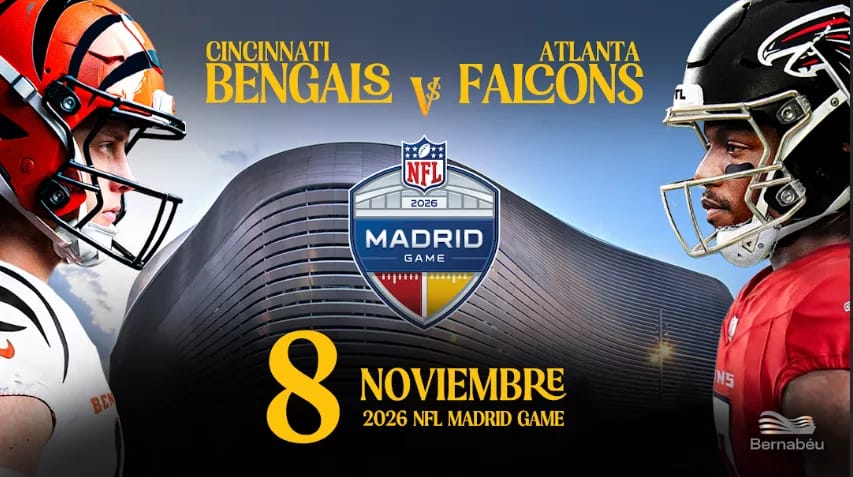 Cincinnati Bengals vs Atlanta Falcons en el Santiago Bernabéu