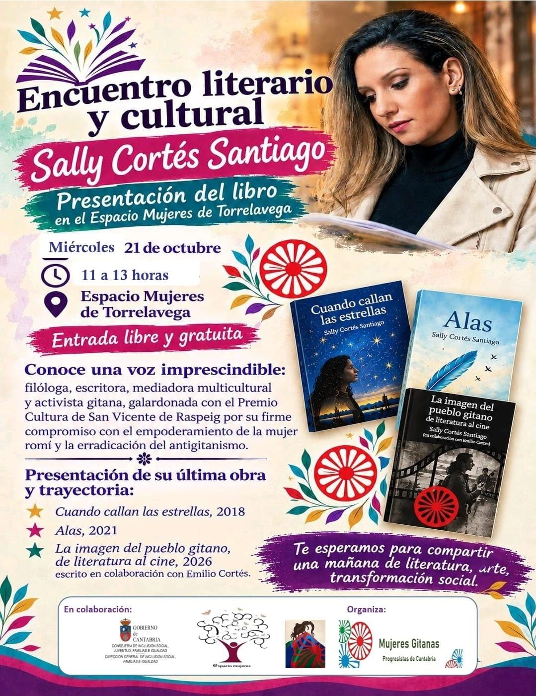 Presentación de libro en Espacio Mujeres Torrelavega