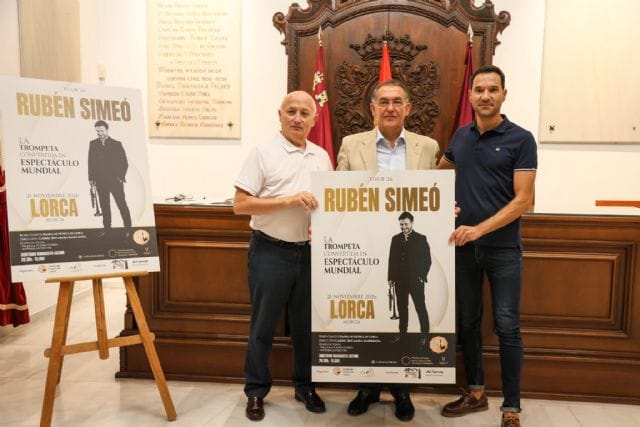 Concierto extraordinario de Rubén Simeó con la Banda de Música de Lorca