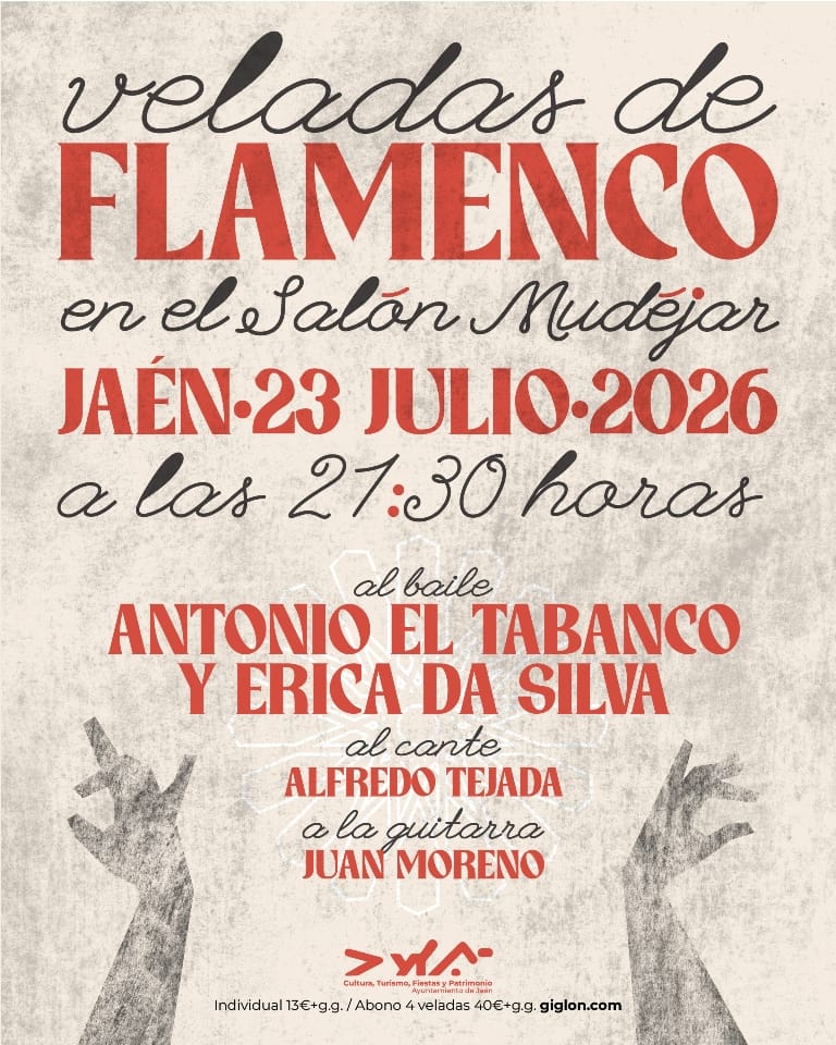 Veladas Flamencas 2026: Antonio El Tabanco y Erica da Silva