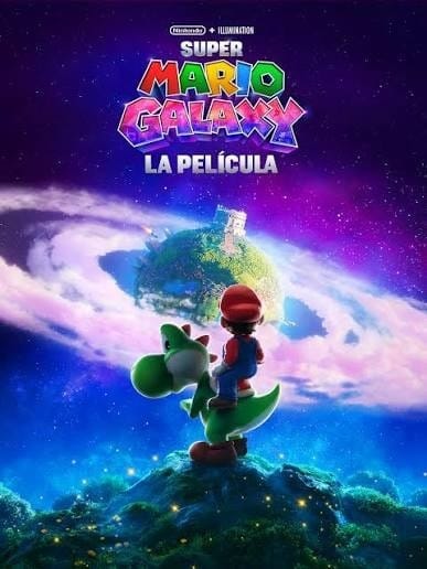 Proyección de la película: Super Mario Galaxy La Película
