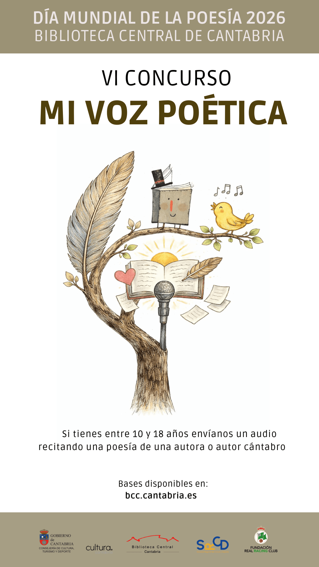 Sexta edición del concurso Mi Voz Poética