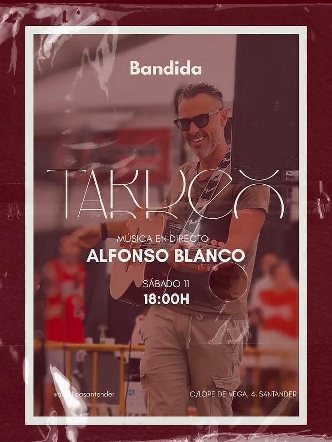 Música en directo con Alfonso Blanco
