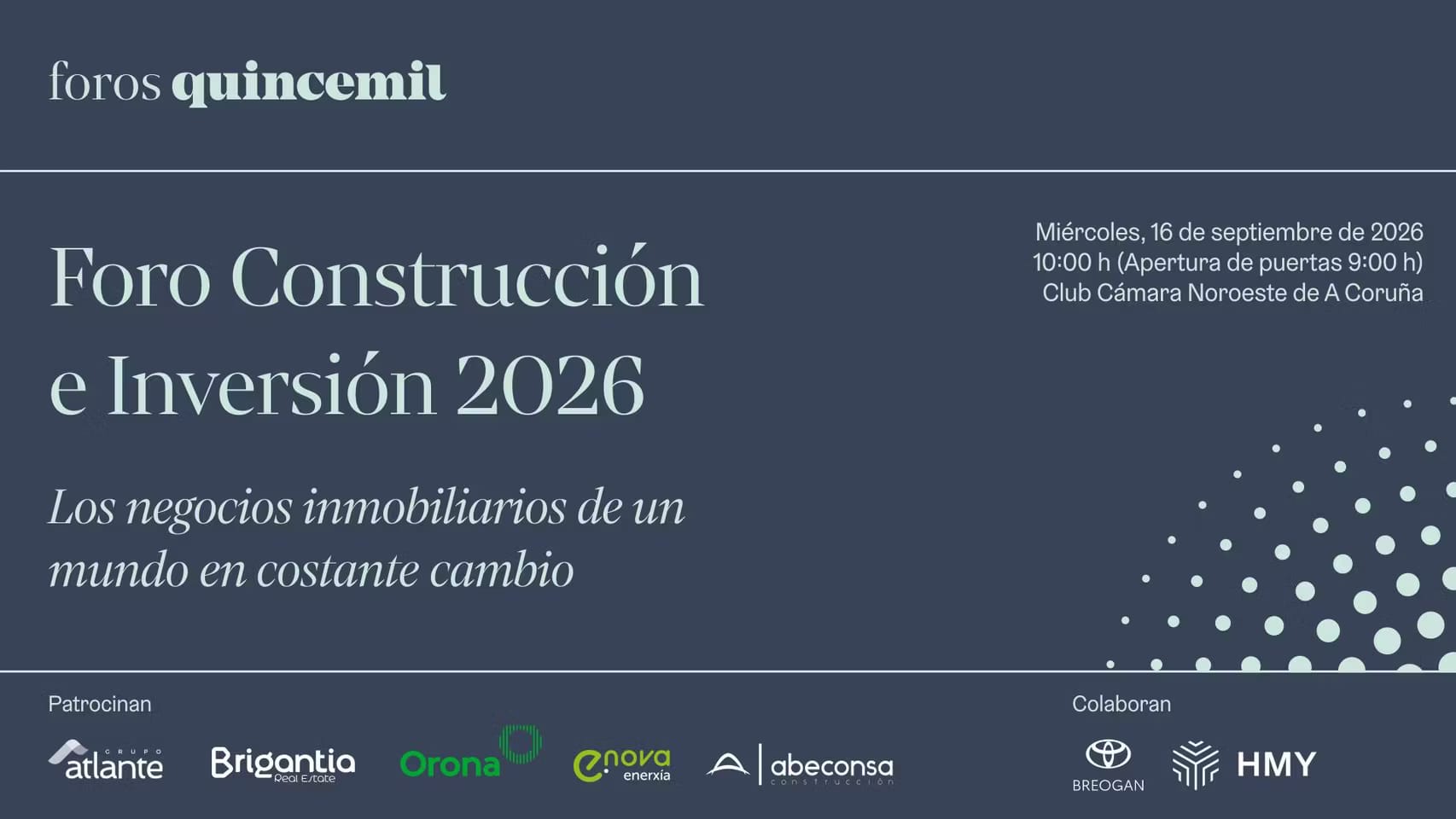 Foro Construcción e Inversión 2026