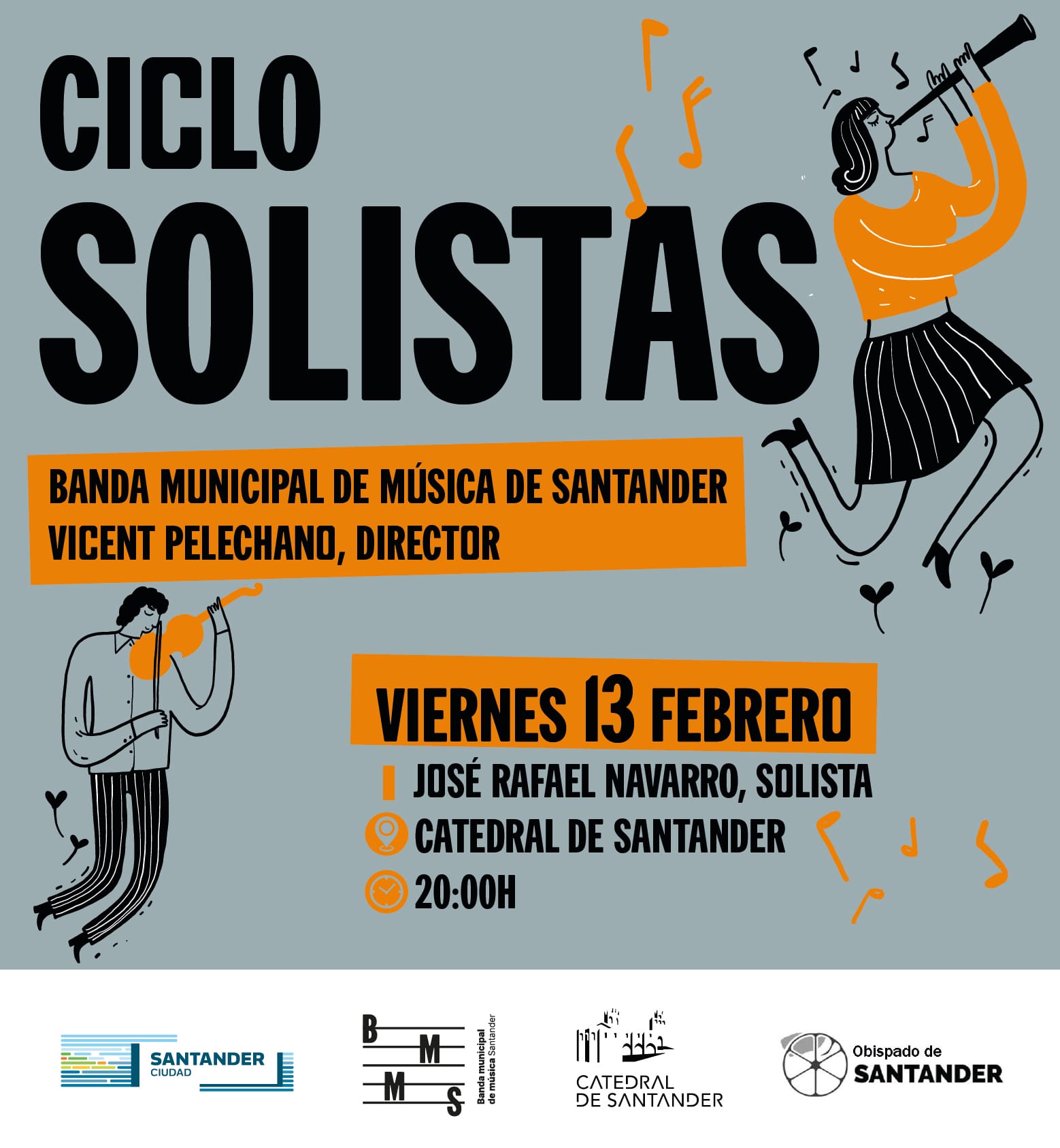 Segundo concierto del ciclo 'Solistas' de la Banda Municipal