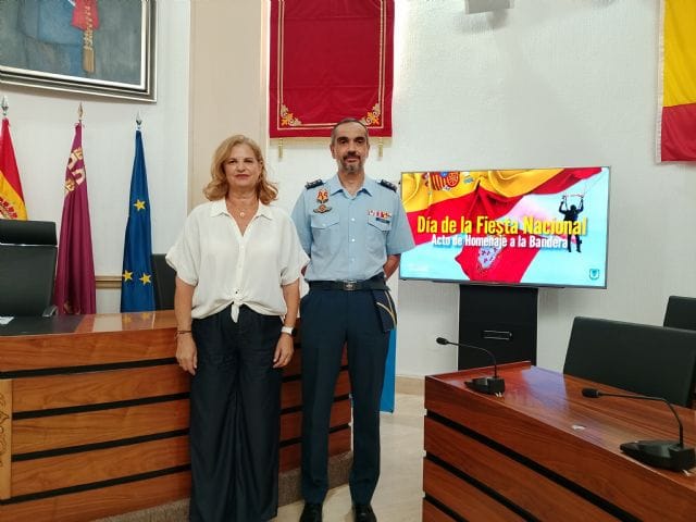 Homenaje a la Bandera en Alcantarilla