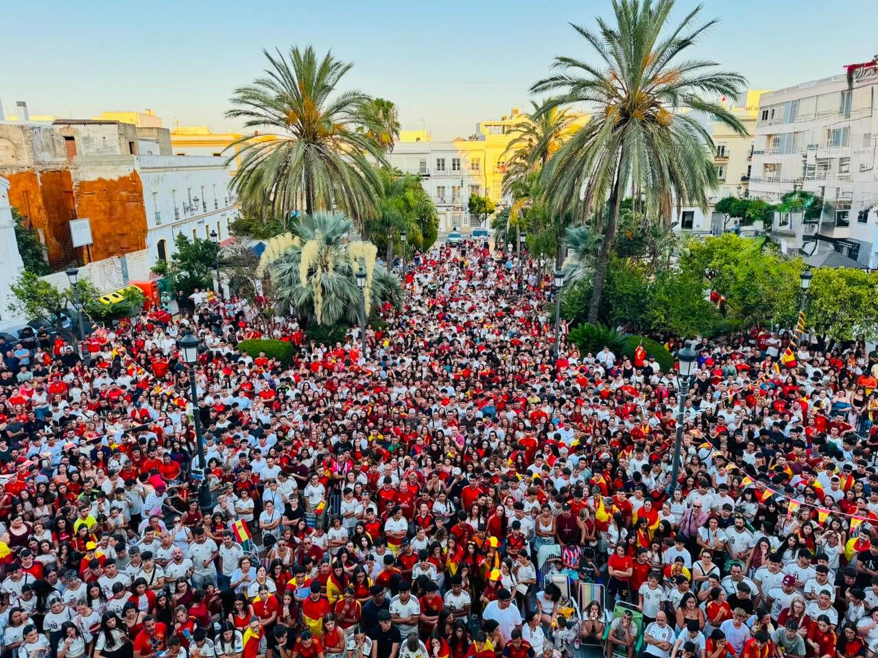 Final del Mundial de fútbol: España - Argentina en Fan Zone