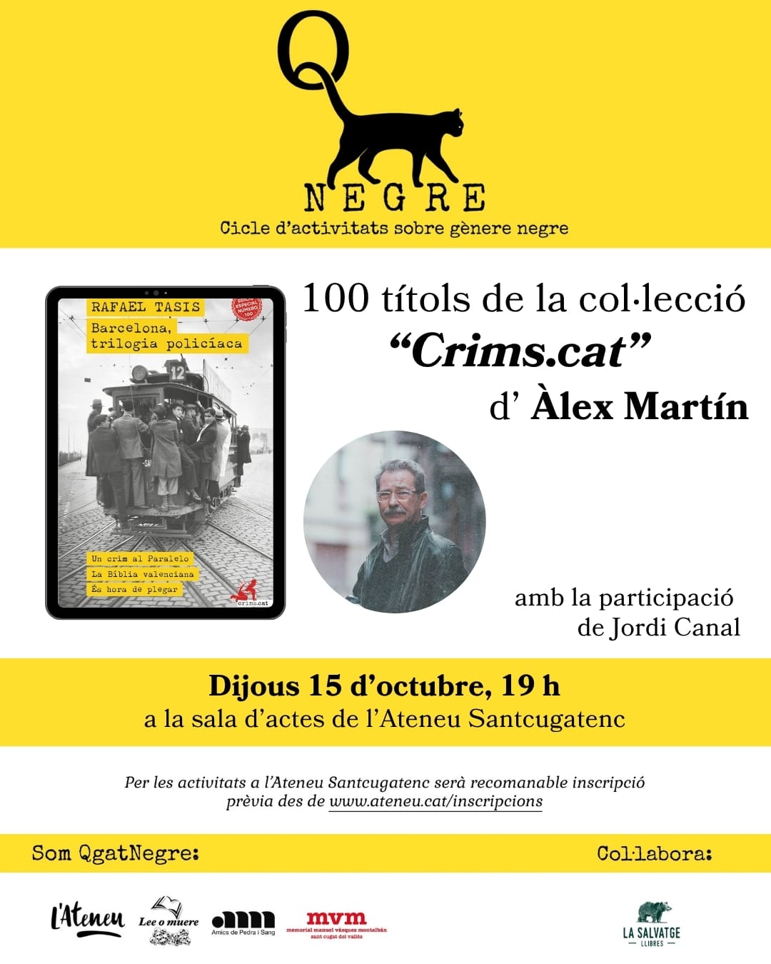 Qgat Negre: 100 títols de Crims.cat