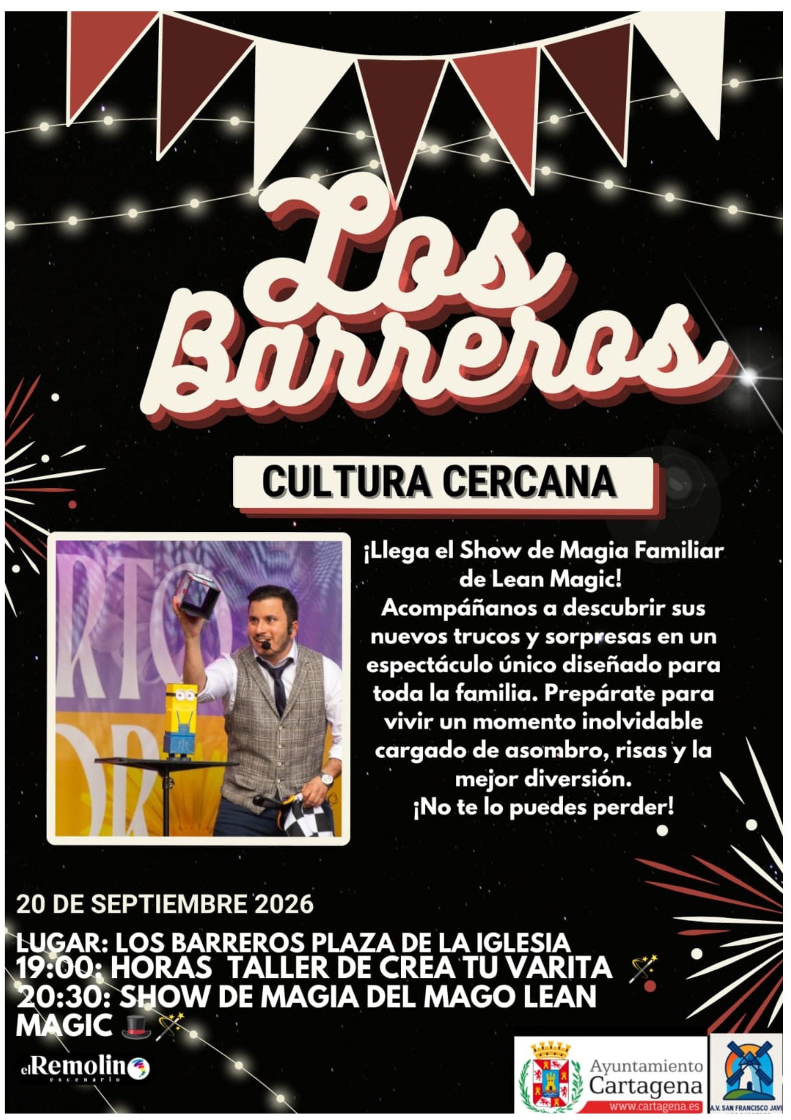 Cultura Cercana: Los Barreros, Barrio en marcha - Show de Magia