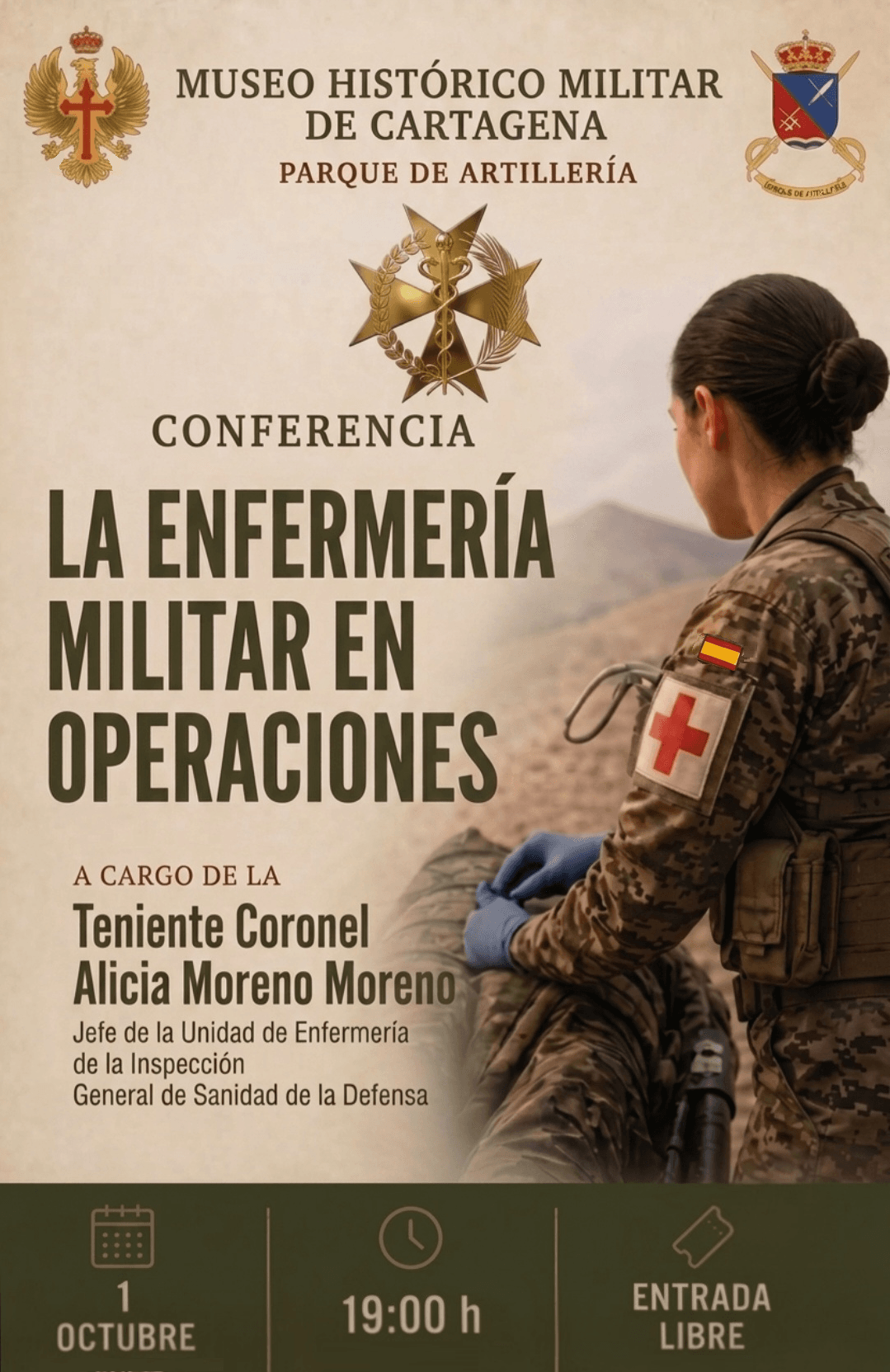 La enfermería militar en operaciones