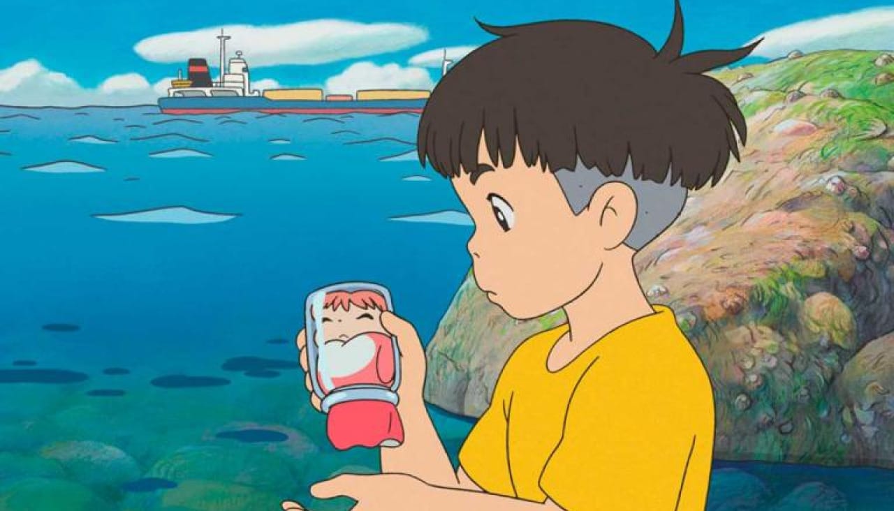 Proyección de Ponyo en el acantilado - Filmoteca Júnior