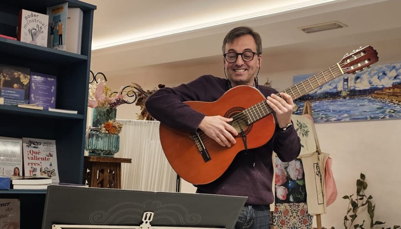 Concierto acústico de Pablo Rubén Fernández