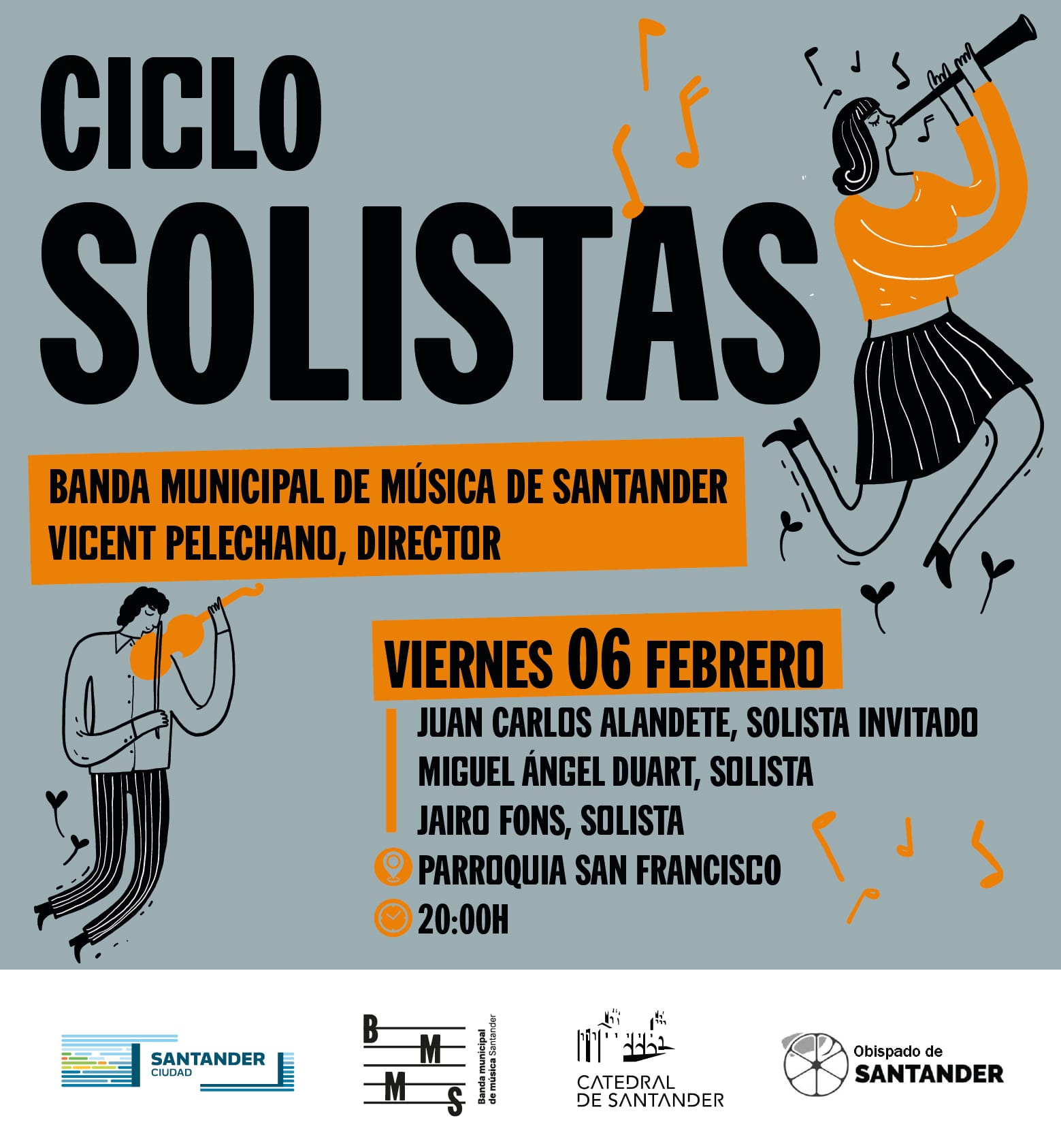 Primer concierto del ciclo Solistas de la Banda Municipal