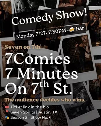 Seven on 7th Comedy Show