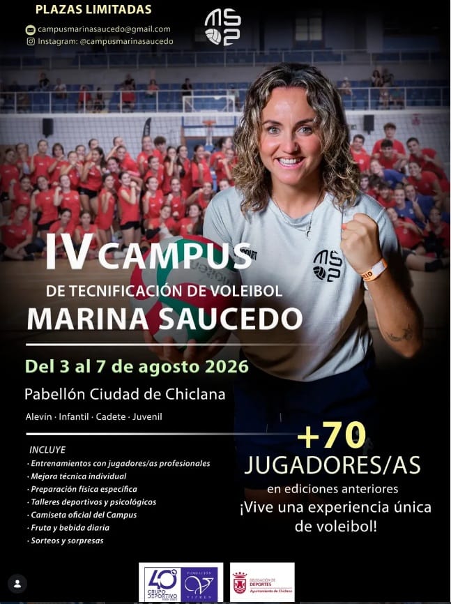 IV Campus de Tecnificación de Voleibol Marina Saucedo