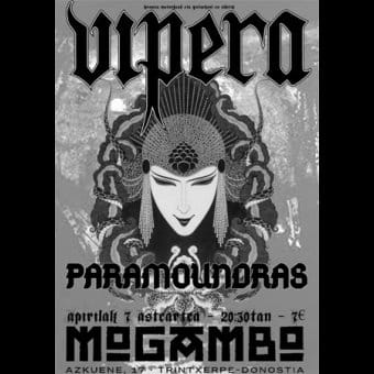 Concierto de Vipera y Paramoundras