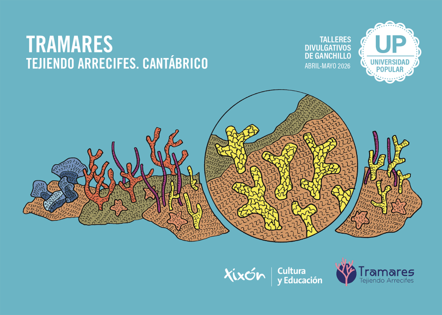 TRAMARES. Tejiendo arrecifes. Cantábrico - Talleres divulgativos de ganchillo