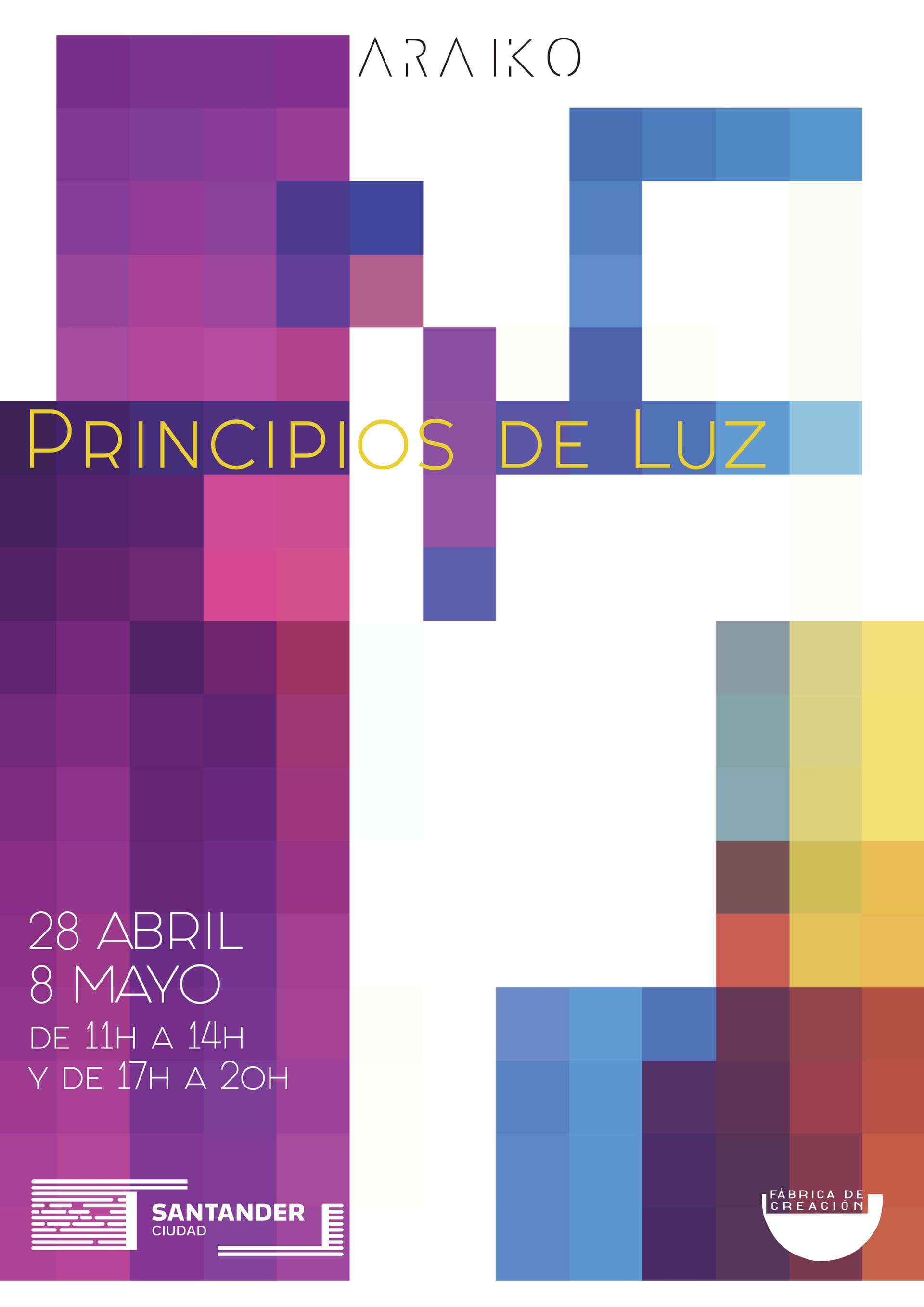 Inauguración de la exposición escultórica de Rodrigo Araico 'Principios de luz'
