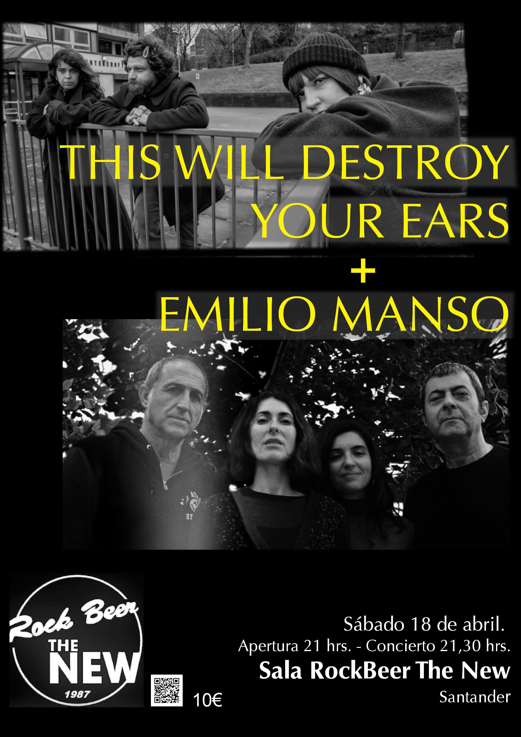 This Will Destroy Your Ears en concierto junto a Emilio Manso