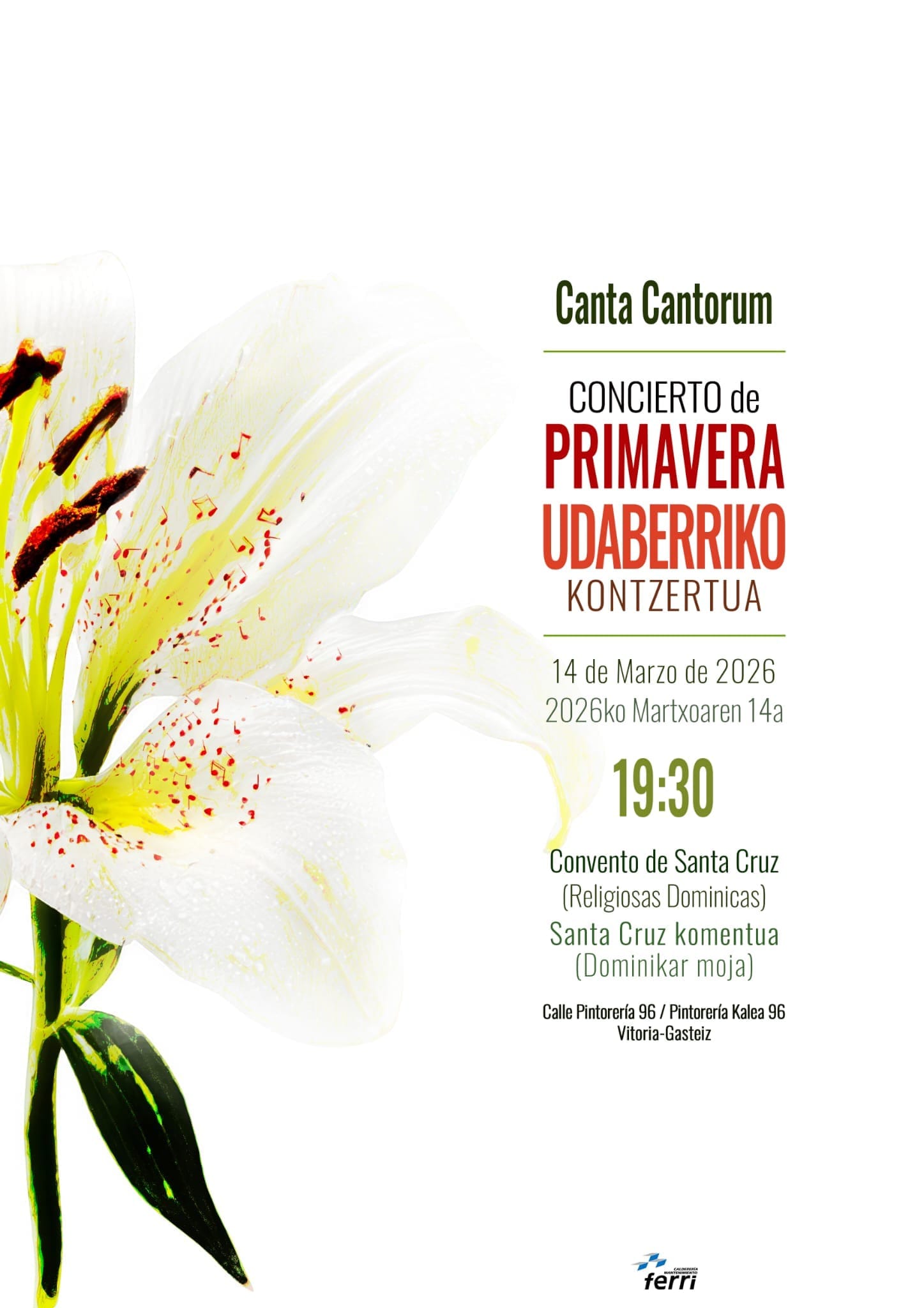 Concierto de Primavera de Canta Cantorum