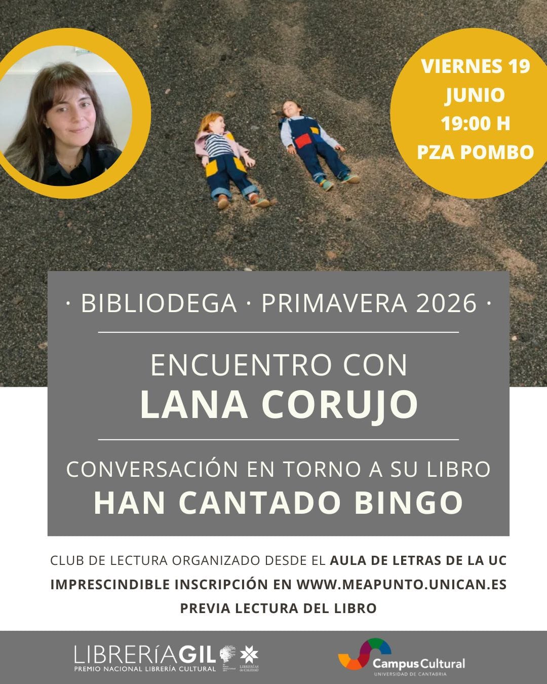 Bibliodega (Club de Lectura): Han cantado bingo de Lana Corujo