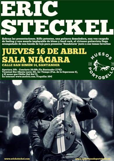 Eric Steckel presenta nuevo álbum Sandstorm