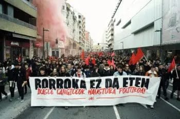 Manifestación estudiantil Ikama y Ernai - 50 Aniversario 3 de Marzo