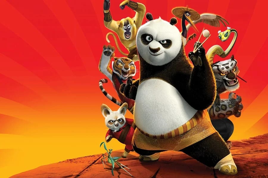 Proyección de la película 'Kung Fu Panda'