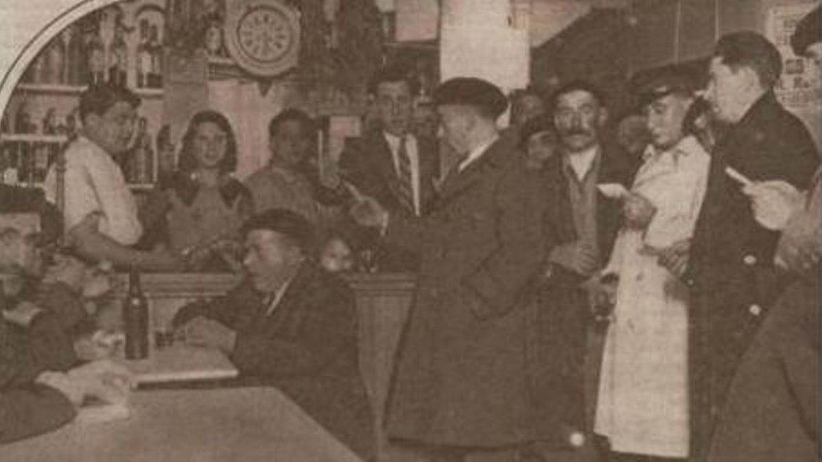 La Callealtera. El bar de Santander donde se inventó la quiniela de fútbol de 1929