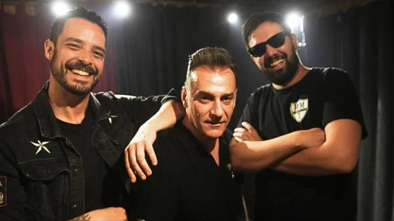 Mad Martin Trío en concierto en Vigo