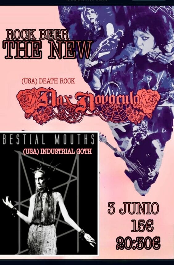Nox Novacula y Bestial Mouths en concierto