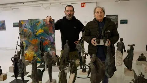 Manuel y Antón Buciños comparten sus trayectorias artísticas