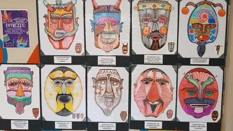 Muestra sobre las máscaras de carnaval