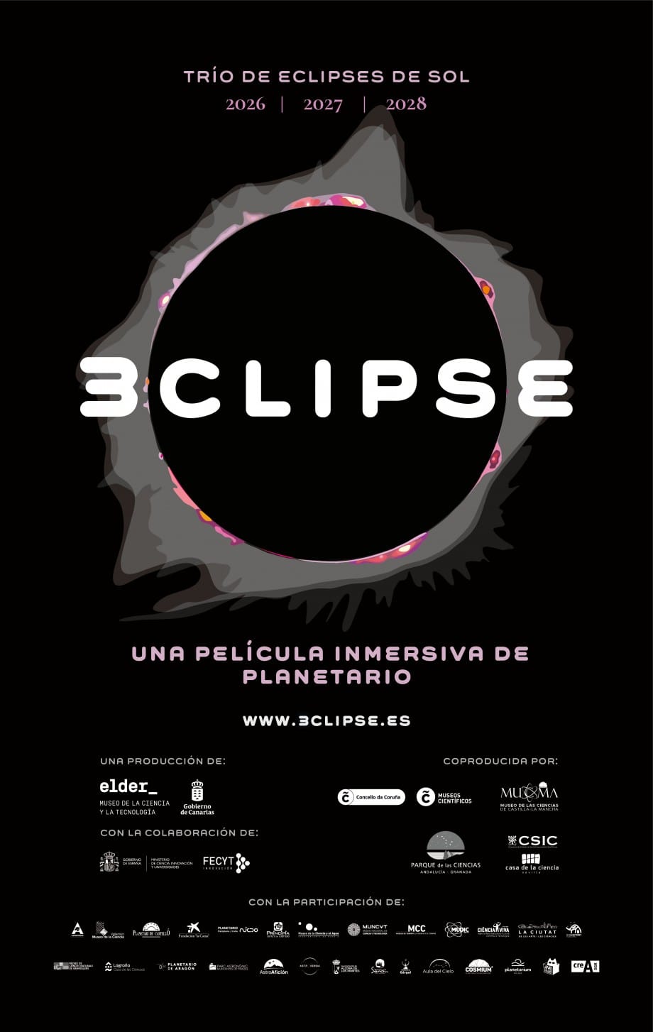 Proyección del documental '3CLIPSE'