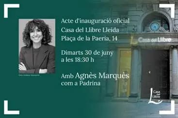 Acte d'inauguració oficial de la botiga de La casa del Llibre