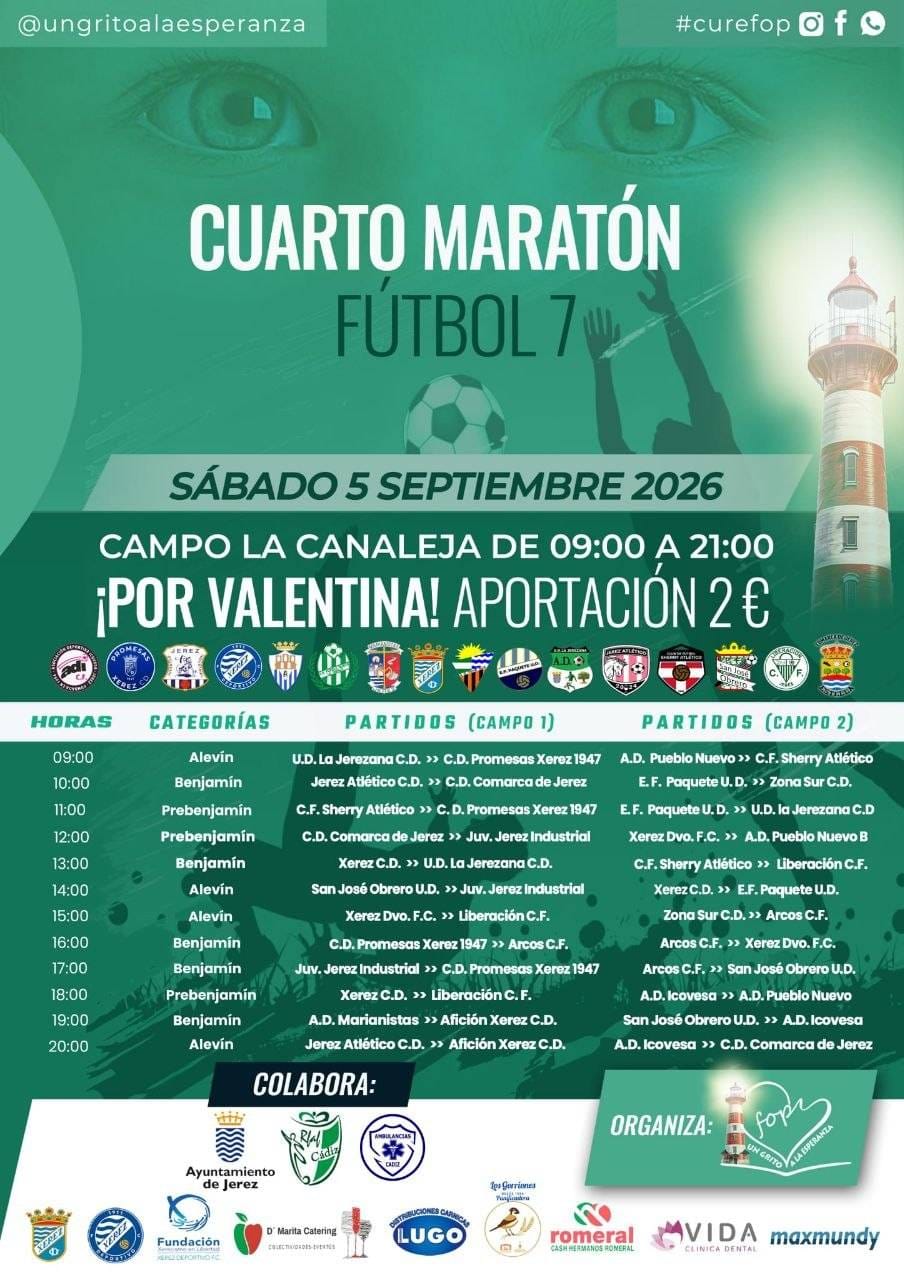 IV Maratón de Fútbol 7 'Por Valentina'