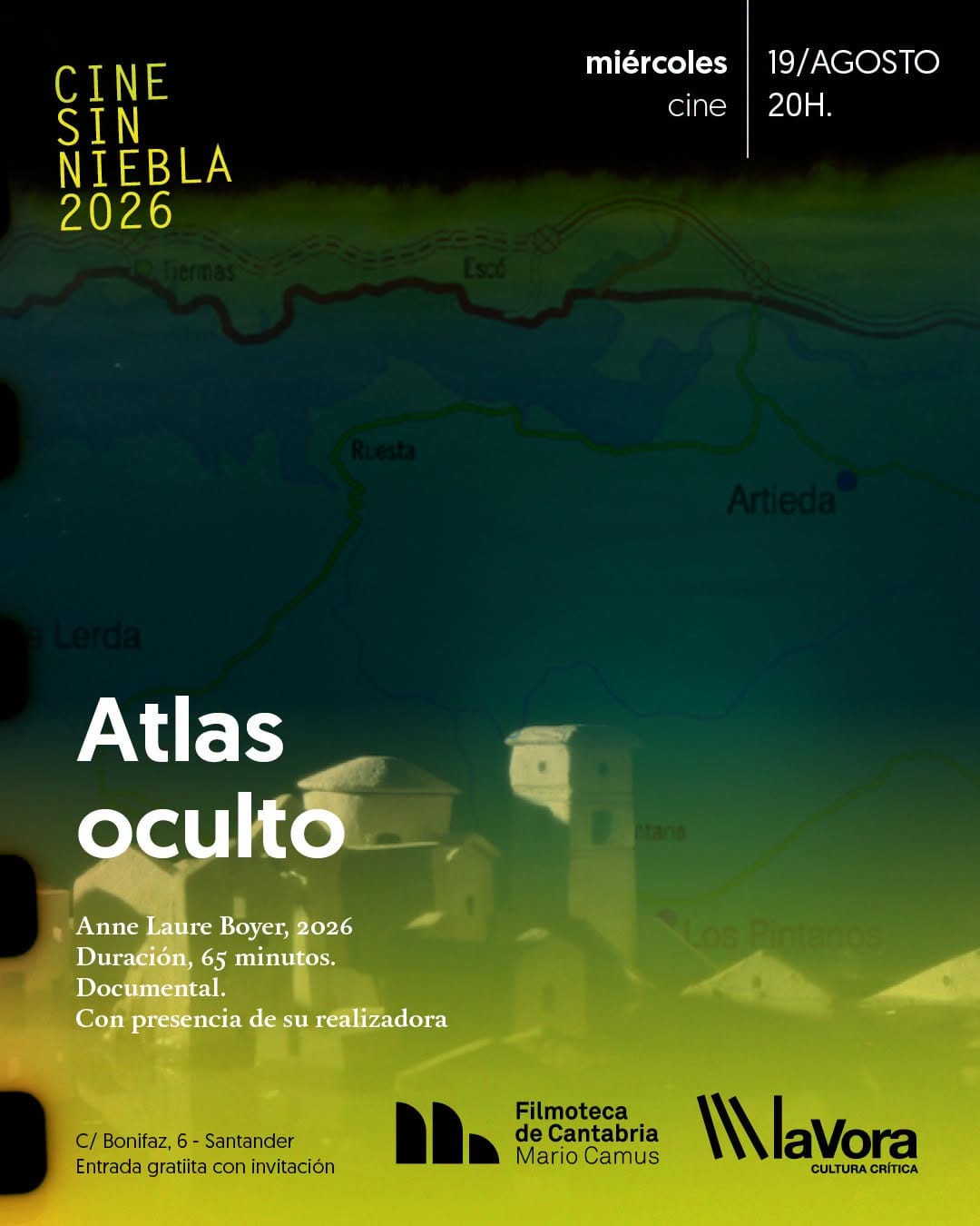Cine sin Niebla 2026: Atlas oculto, de Anne-Laure Boyer