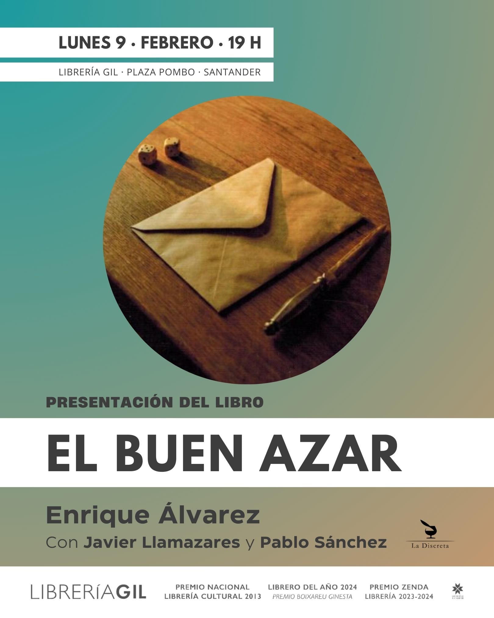Presentación de 'El buen azar'