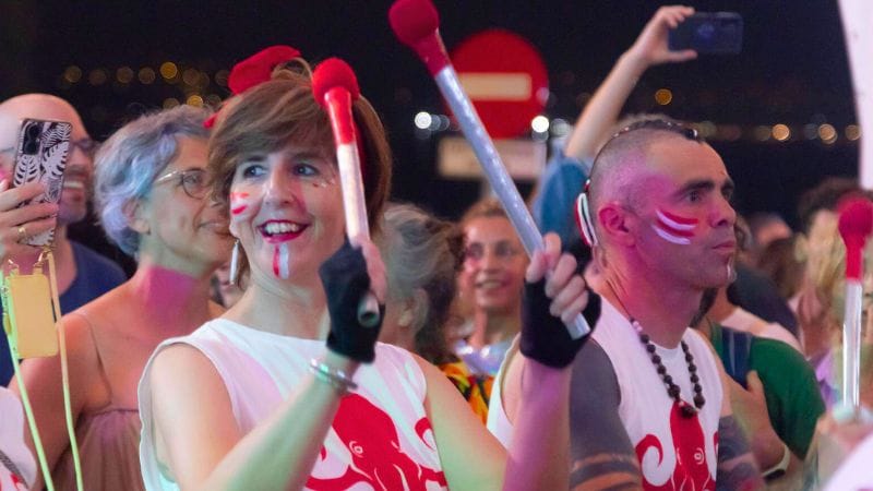 Batucada 'Bate no cobre' en Matamá