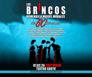 Los Brincos. Gira 60 aniversario. Homenaje a Miguel Morales