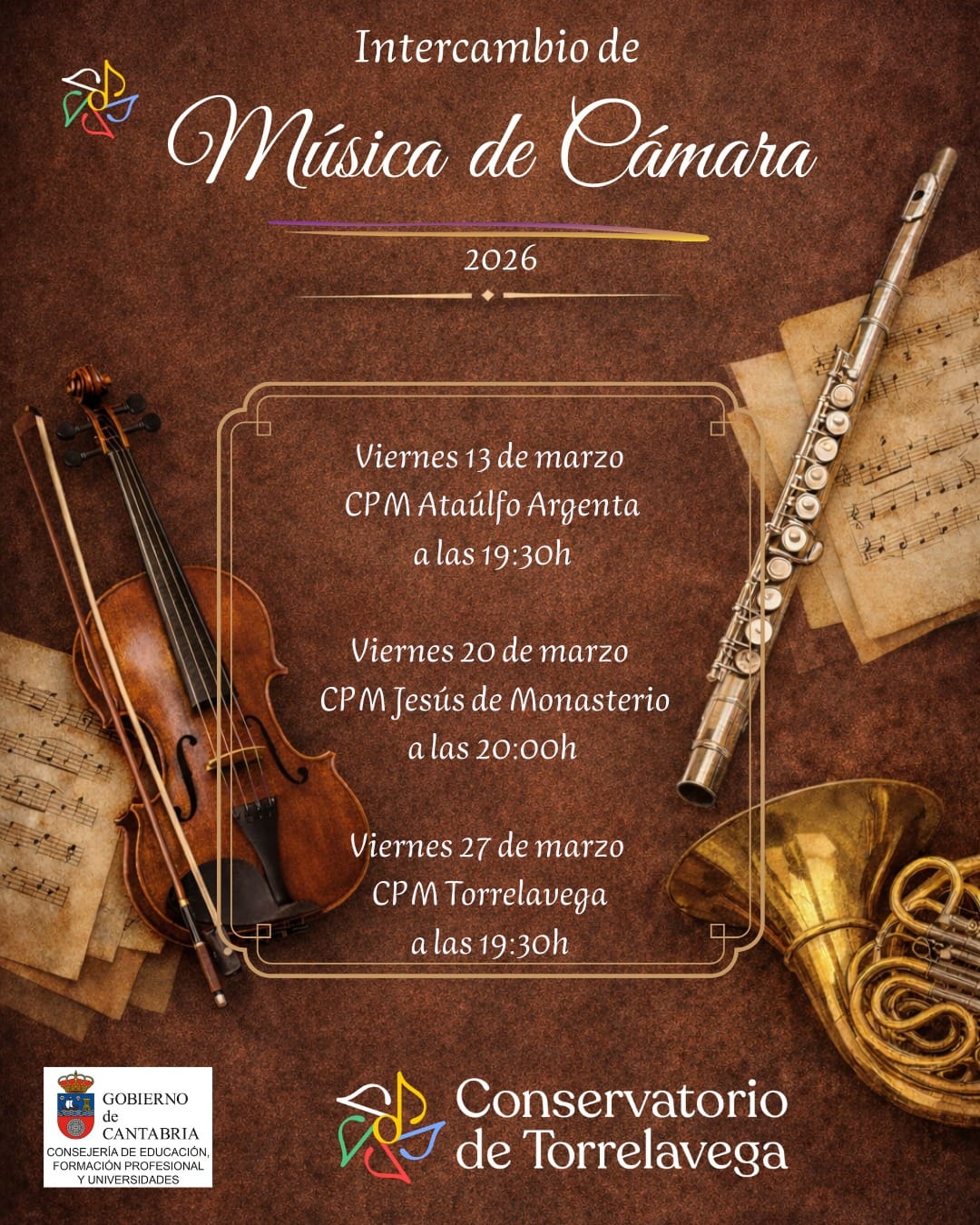 Intercambio de grupos de Música de Cámara