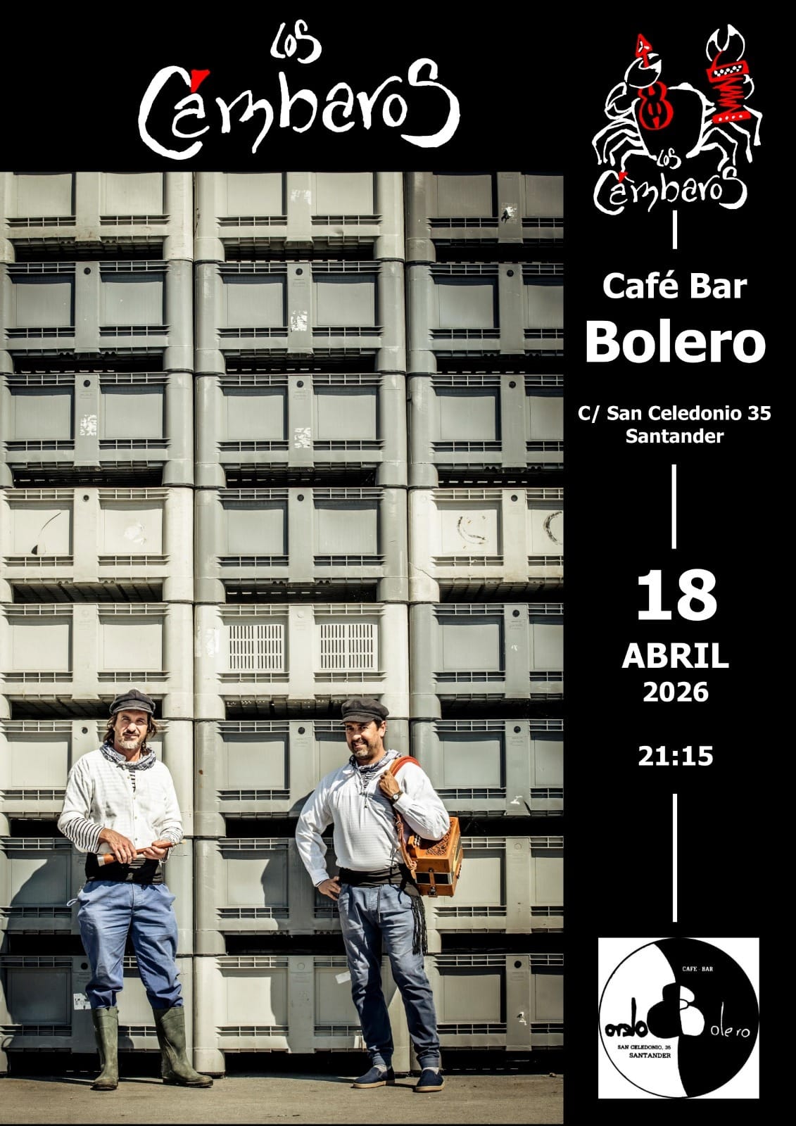 Los Cámbaros en el Bolero